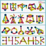 Magnetic Sticks Building Set 25 Pcs Price BD | Kids STEM Construction Toy Bangladesh | ShishuRaj - Image 6