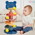 4-Layer Ball Drop Swirling Tower