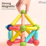 Magnetic Sticks Building Set 25 Pcs Price BD | Kids STEM Construction Toy Bangladesh | ShishuRaj - Image 7