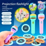 LED Mini Projector Torch for Kids