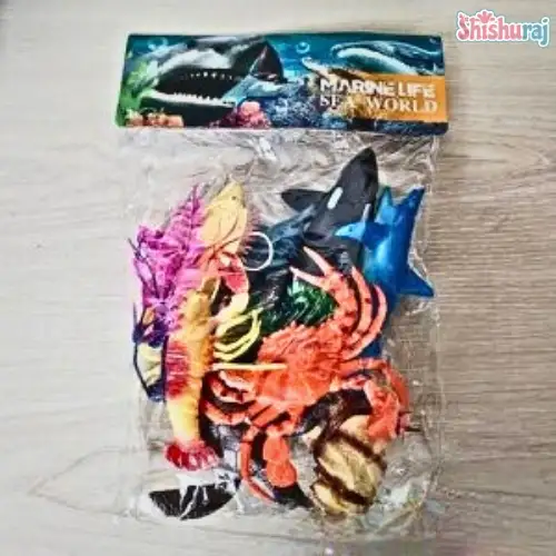 wmuamdabctfnwaqeb3ev Ocean Animals Toy Set