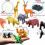 Mini Animal Zoo Play Set - Image 4