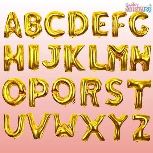 Alphabet Foil Balloon
