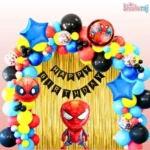 Spider Man Birthday Decoration Pack-29