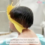 Crown shower cap for baby - Image 3