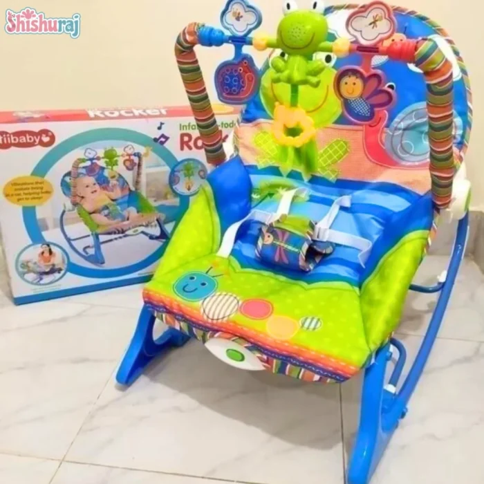 Tii Baby Musical Rocking Chair with Toy Bar & Vibration Price In BD | ShishuRaj - Image 7