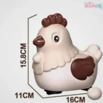 Rotate Hen Laying Eggs Toy - Image 2