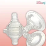 Apple Bear Liquid Silicone Nipple Pacifier Nibbler – 2 Pcs - Image 3