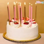 Metallic Candle 6pcs - Image 3