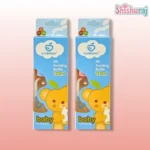 Apple Bear PP Feeding Glass Bottle with Silicone Nipple 120ml - Image 2