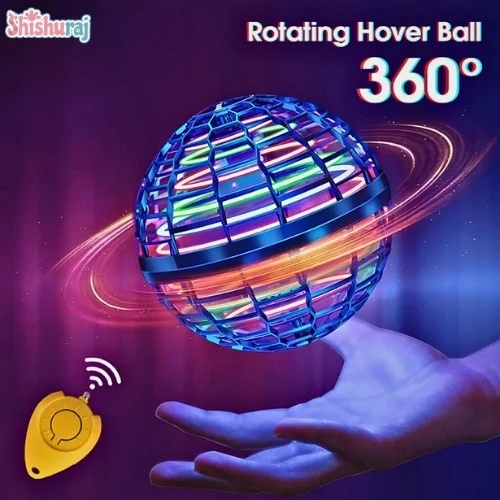 Flying Magic Ball Toys LED Hand Controlled 360° Spinner