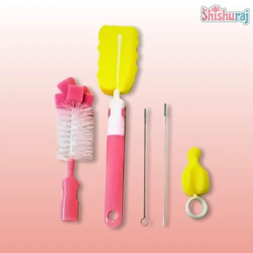 Apple Bear Feeder Cleaning Brush -5Pcs Set
