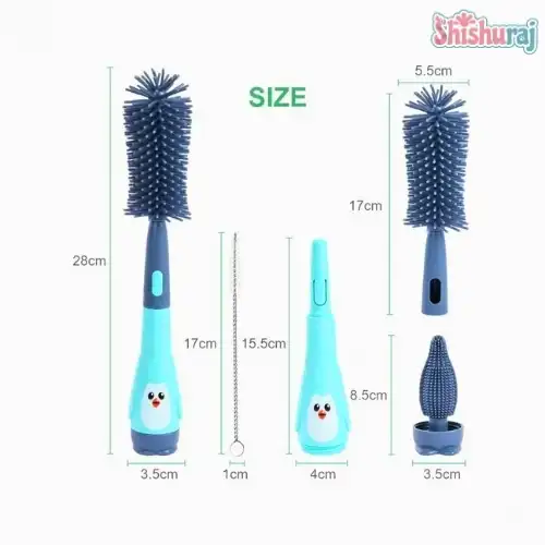 3 in 1 Multipurpose Silicone Feeder Brush