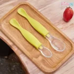 AppleBear Baby Silicone Spoon Set - Image 5