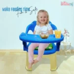 Cute Baby Feeding Chair with Soft Seat & Removable Tray - Image 4