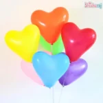 Heart Shape Balloon-10pcs - Image 3