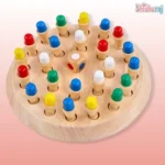 Wooden Match Stick Memory Chess Game - Image 4