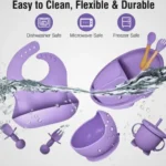 8pcs Baby Feeding Set - Image 2