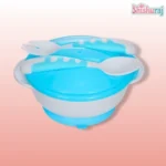 Baby Feeding Bowl With Spoon & Fork 250ml - Image 2