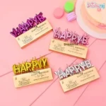 Happy Birthday Candle Set - Image 2
