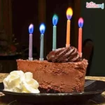 Flame Candle Multicolour 12pcs - Image 4