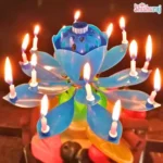 Water Lily Music Candle