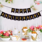 Happy Anniversary Card Banner