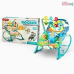 Tii Baby Musical Rocking Chair with Mosquito Net Price In BD | Vibration & Toy Bar | ShishuRaj - Image 4