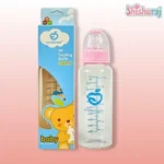 Apple Bear PP Feeding Glass Bottle with Silicone Nipple 200ml - Image 2