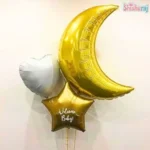 Moon Big Foil Balloon - Image 3