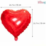 Heart Shape Foil Balloon - Image 3