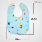 3 Pcs Combo Fashionable Cotton Bibs For Baby - Image 2