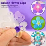 Flower Shape Balloon Clips