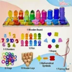 6in1 Magnetic Fishing & Sorting Toy - Image 4