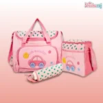 Baby Diaper Travel Bag Set 3 Pcs - Image 3