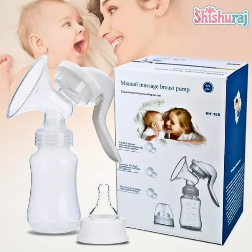 Adjustable Breast Feeding Silicone Hand Pump