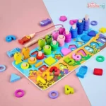 6in1 Magnetic Fishing & Sorting Toy - Image 2