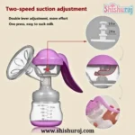 2in1 Manual Massage Breast pump - Image 2