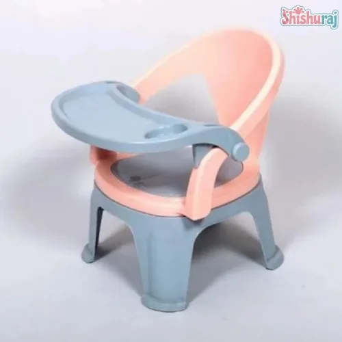 Baby Chair With Tray – Trendy & Comfortable Plastic Feeding Chair for babies