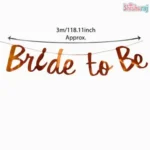 Bride To Be Cursive Banner - Image 4