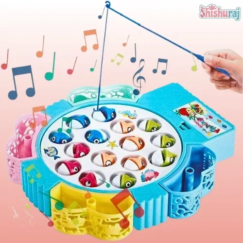 Fishing Game Electronic Spin Fish Board Game