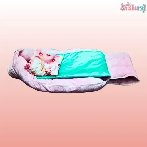 Baby Travel Bed Velvet