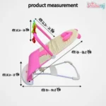 Premium Musical Bouncer Chair with Toy - Image 4