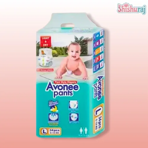 Avonee Pant Diaper L, 9-14 kg (34 Pcs)
