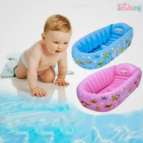 Safe Inflatable Baby Bathtub Size 100 X 60 X 28 cm