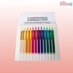 Flame Candle Multicolour 12pcs - Image 5