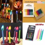 Colorful Candle – 12pcs - Image 3