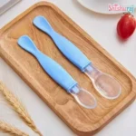 AppleBear Baby Silicone Spoon Set