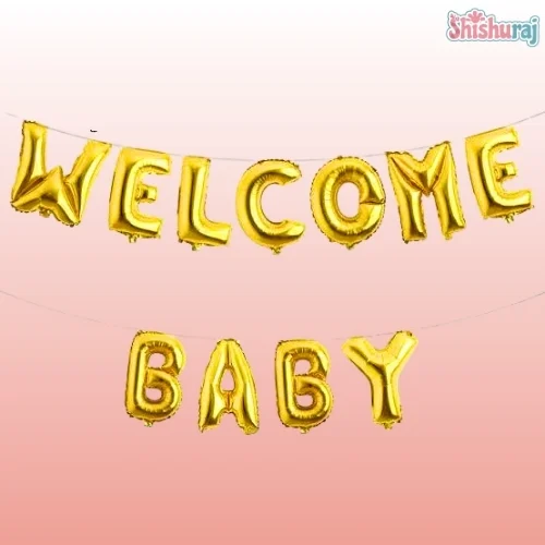 Welcome Baby Foil Balloon