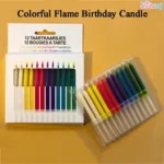 Colorful Candle – 12pcs - Image 2